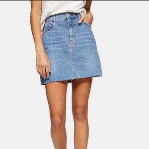 Topshop Jean skirt
